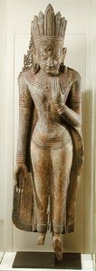 Pysyvä Buddha, Baganista, Mandalaysta (puuta)